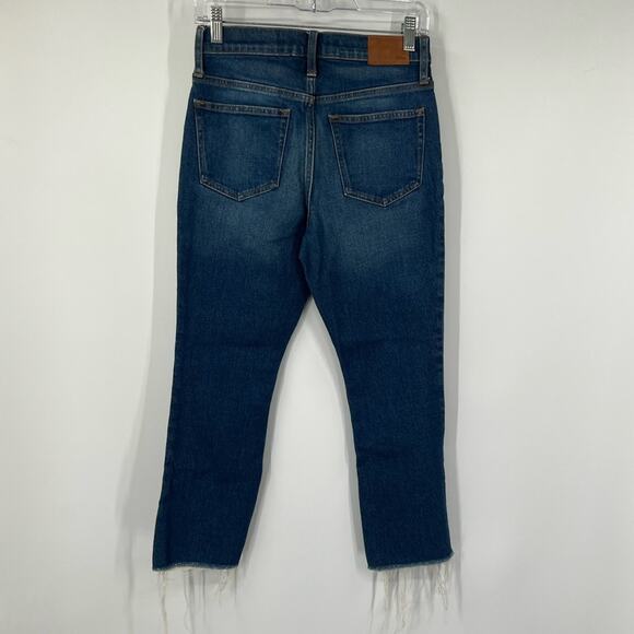 J. Crew 9” Mid-Rise Demi-Boot Crop Jeans in Lantern Wash - Picture 5 of 8